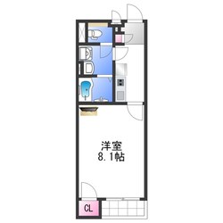 クレイノプルメリアの物件間取画像